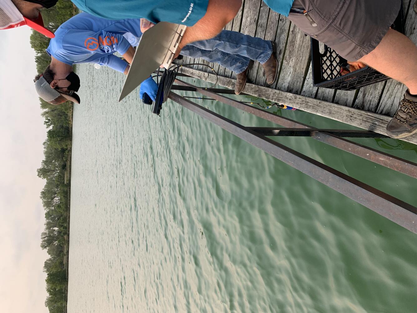 USGS Hydrotechs sampling