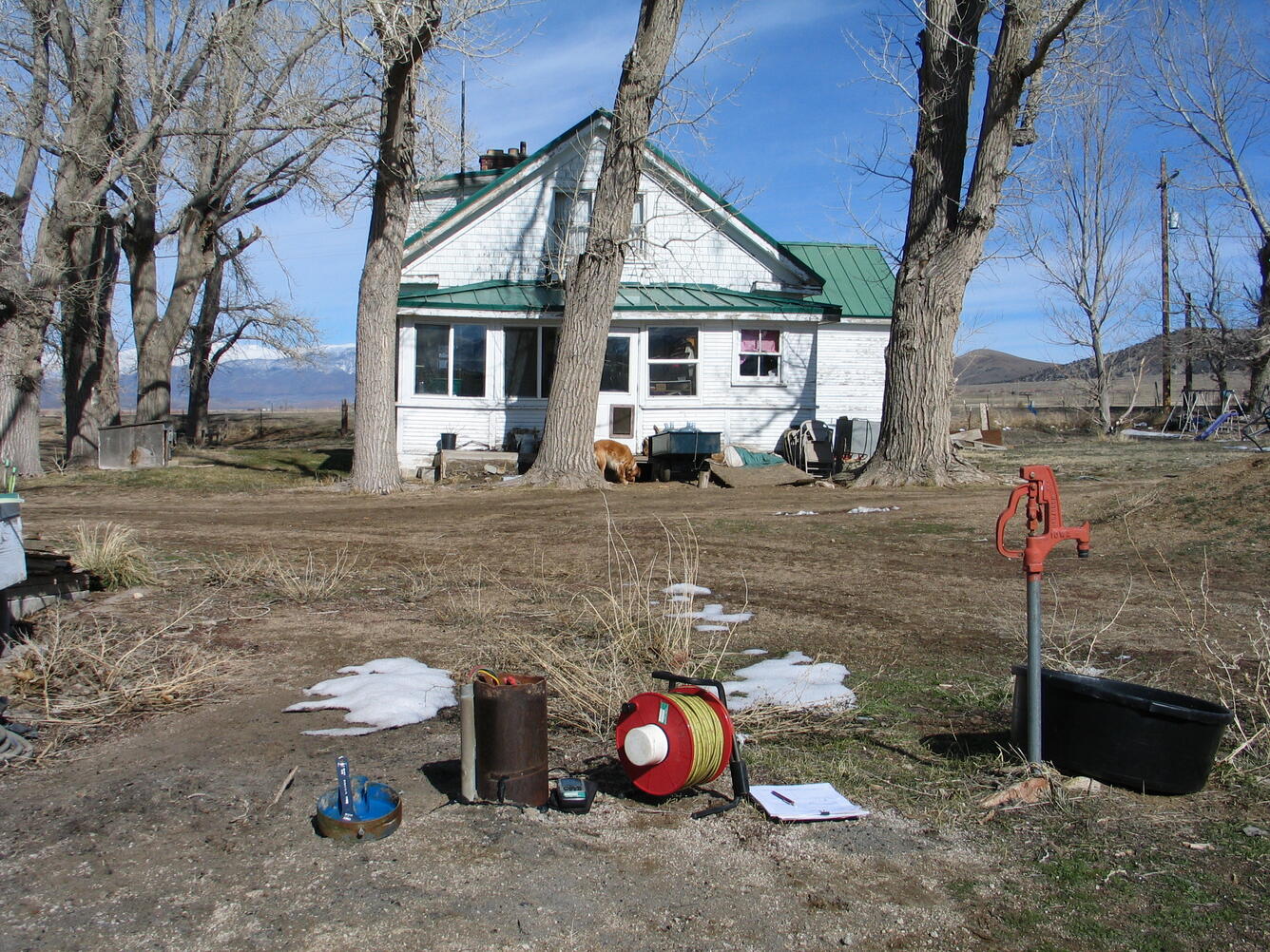 Domestic well in Nevada