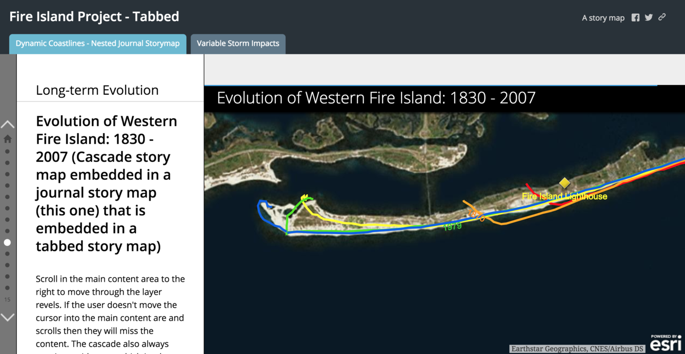 Natural Resource Preservation Program Fire Island Story Map