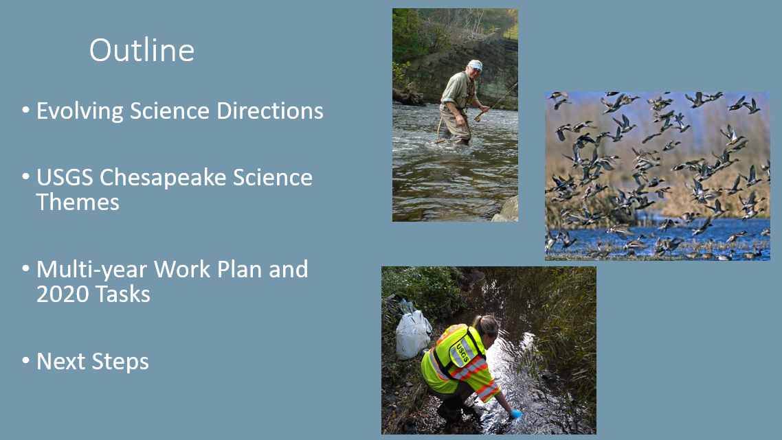 USGS Chesapeake Themes and Multi-year Work Plan PPT pg 2