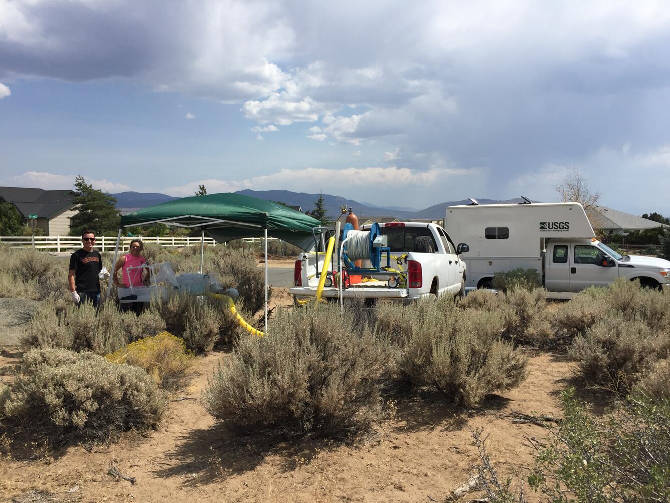 Groundwater collection, Carson City NV