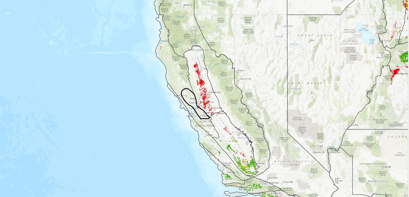 Province 5008 Sonoma-Livermore Basin National Oil and Gas Assessments