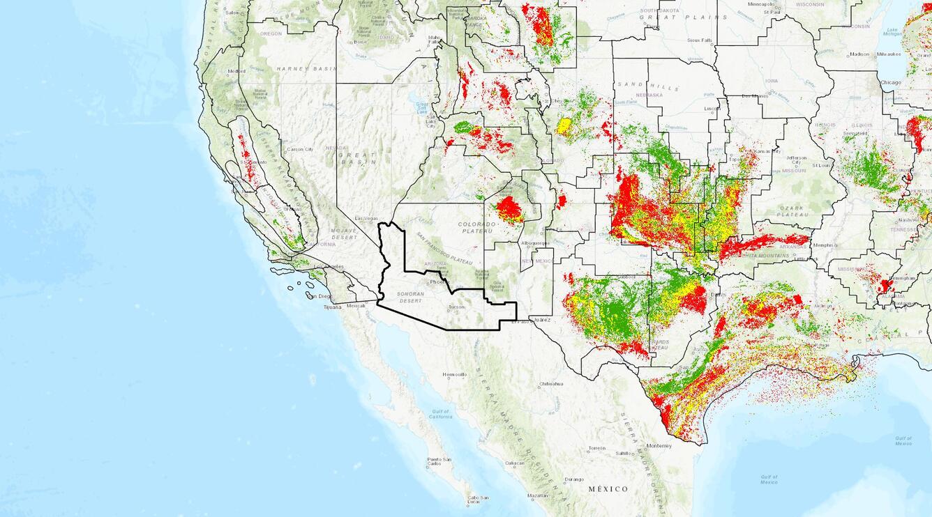 Province 5025 Southern Arizona-Southwestern New Mexico National Oil and Gas Assessments