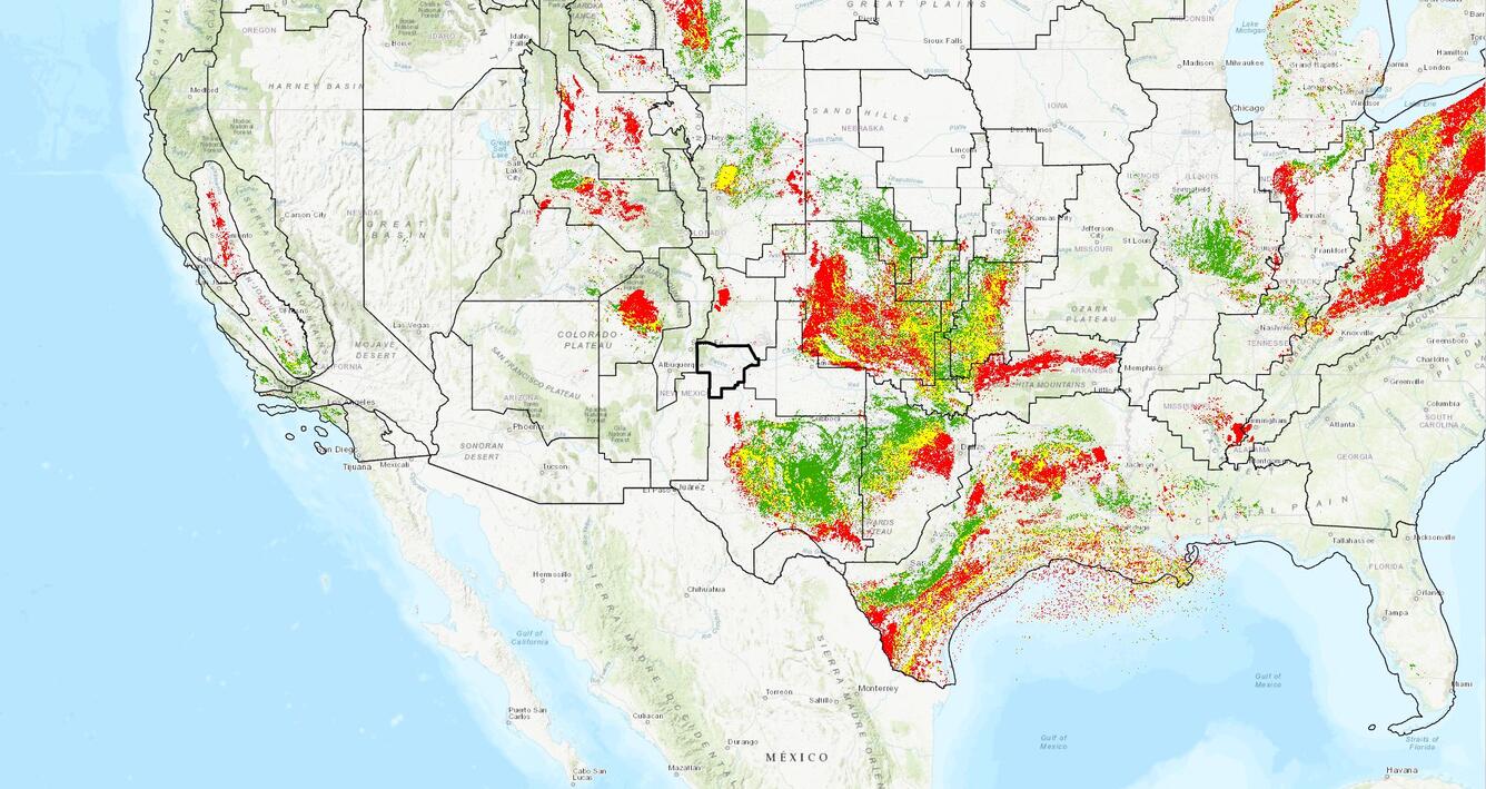 Province 5042 Pedernal Uplift National Oil and Gas Assessments