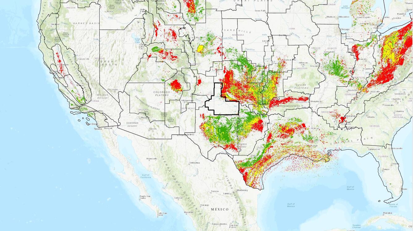 Province 5043 Palo Duro Basin National Oil and Gas Assessments