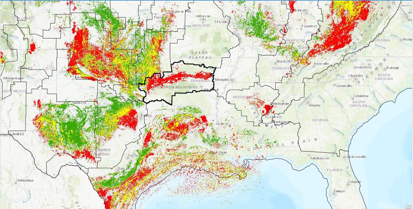 Province 5062 Arkoma Basin, National Oil and Gas Assessments