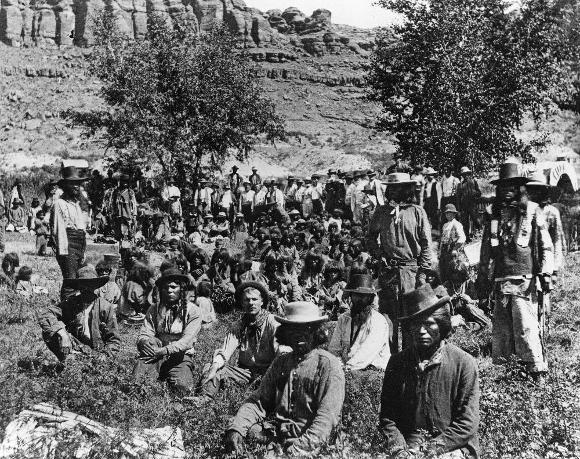 The Powell-Ingalls Special Commission meeting with Southern Paiutes