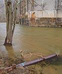 (Cropped) Patapsco River at Ilchester Paper Mill site
