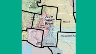 Region 7--Upper Colorado Basin (map)