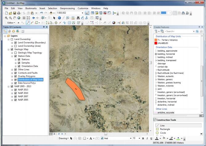 AZGS Geologic Map Toolbar