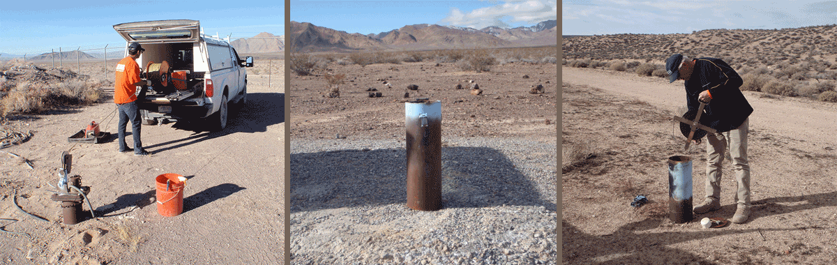 Amargosa Integrated Monitoring Network wells, Nev.