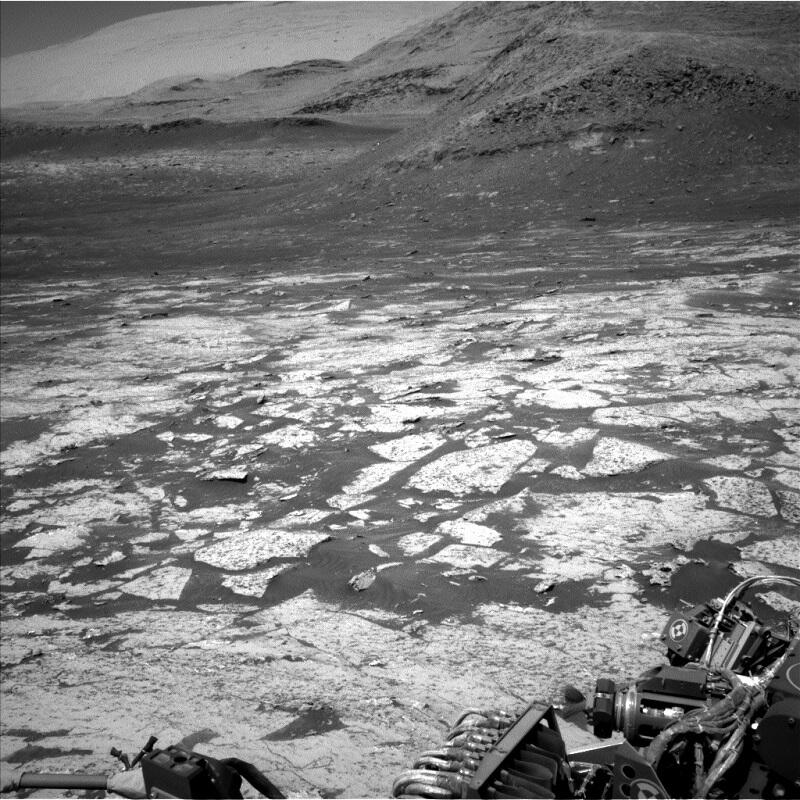 Image taken by Camera onboard NASA's Mars rover Curiosity on Sol 3143