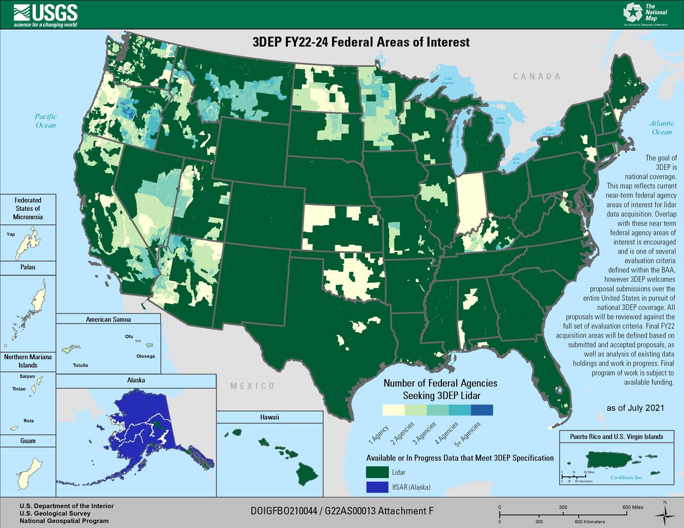 Attachment F: 3DEP FY22-24 Federal Areas of Interest - jpg