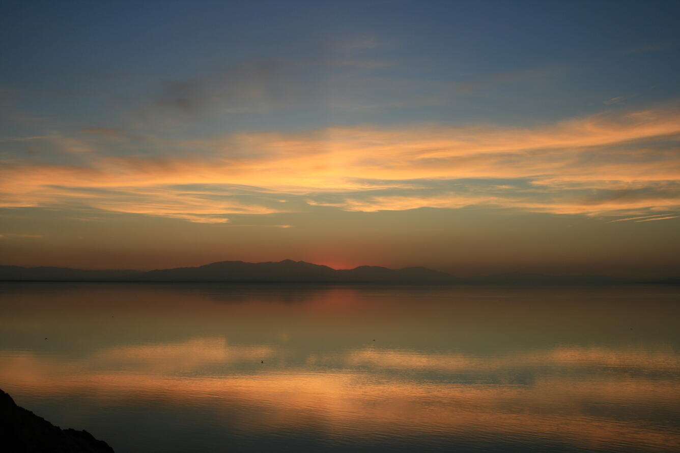 Salton Sea sunset