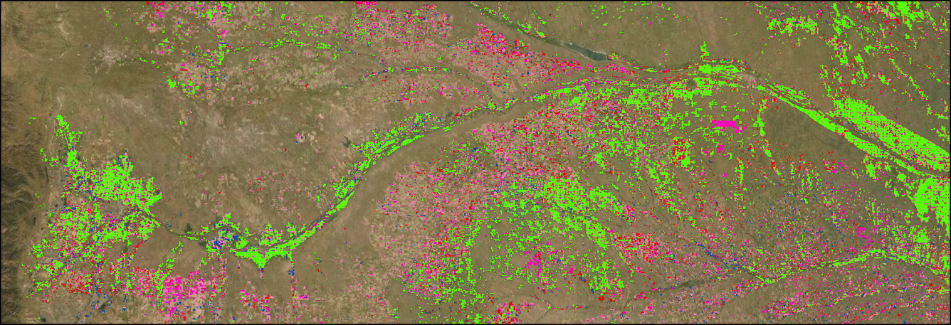 MIrAD Change Analysis (Platte River Basin)