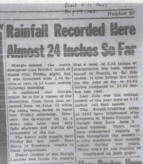 Black Hills Press (July 14, 1962)