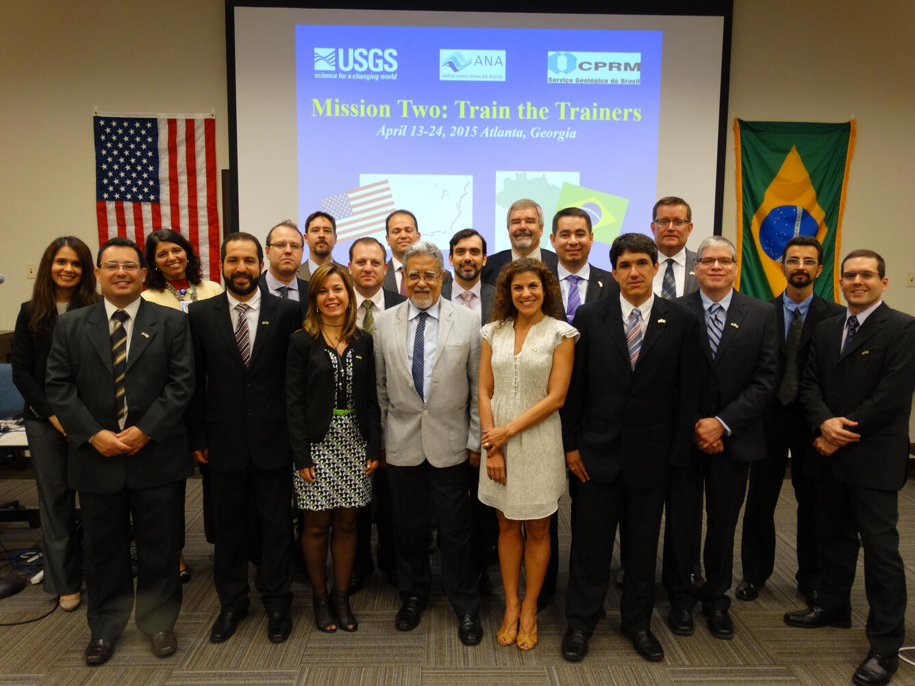 Brazilian Scientists Attending "Train the Trainers" Class In Atlanta