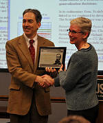 Dr. Cynthia Brewer of Pennsylvania State University Henry Gannett award 2013