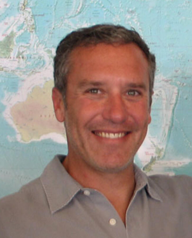 Photograph of USGS research geologist Curt Storlazzi