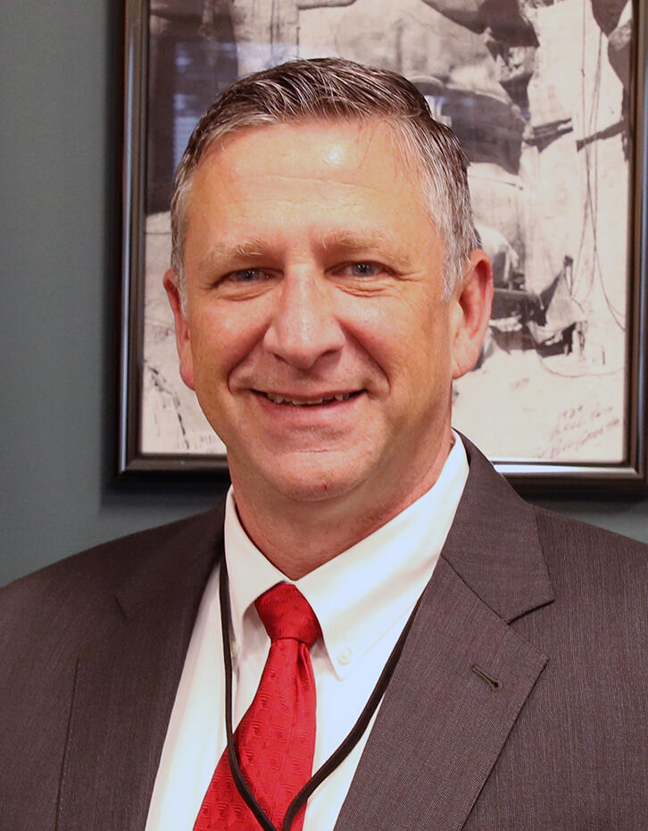 Color photo of USGS EROS Director C.J. Loria