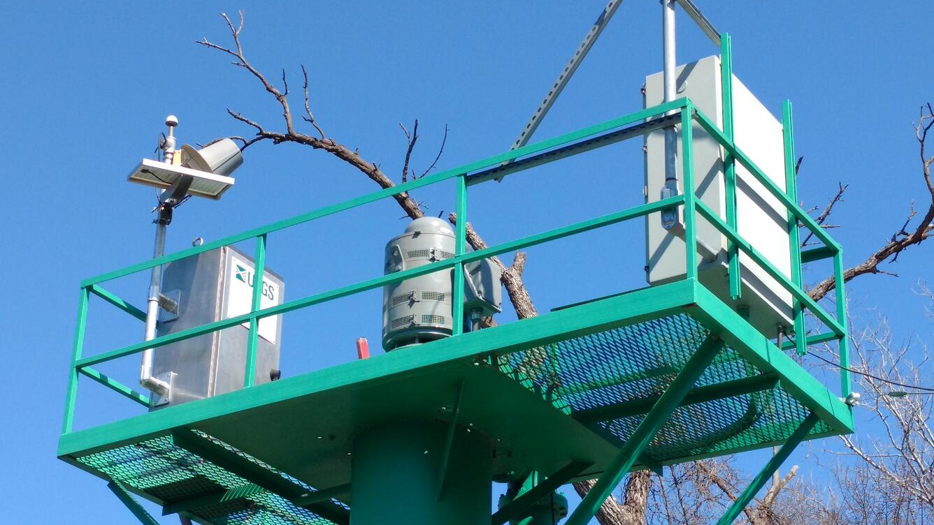 Cedar River Monitoring Site, Cedar Rapids, Iowa
