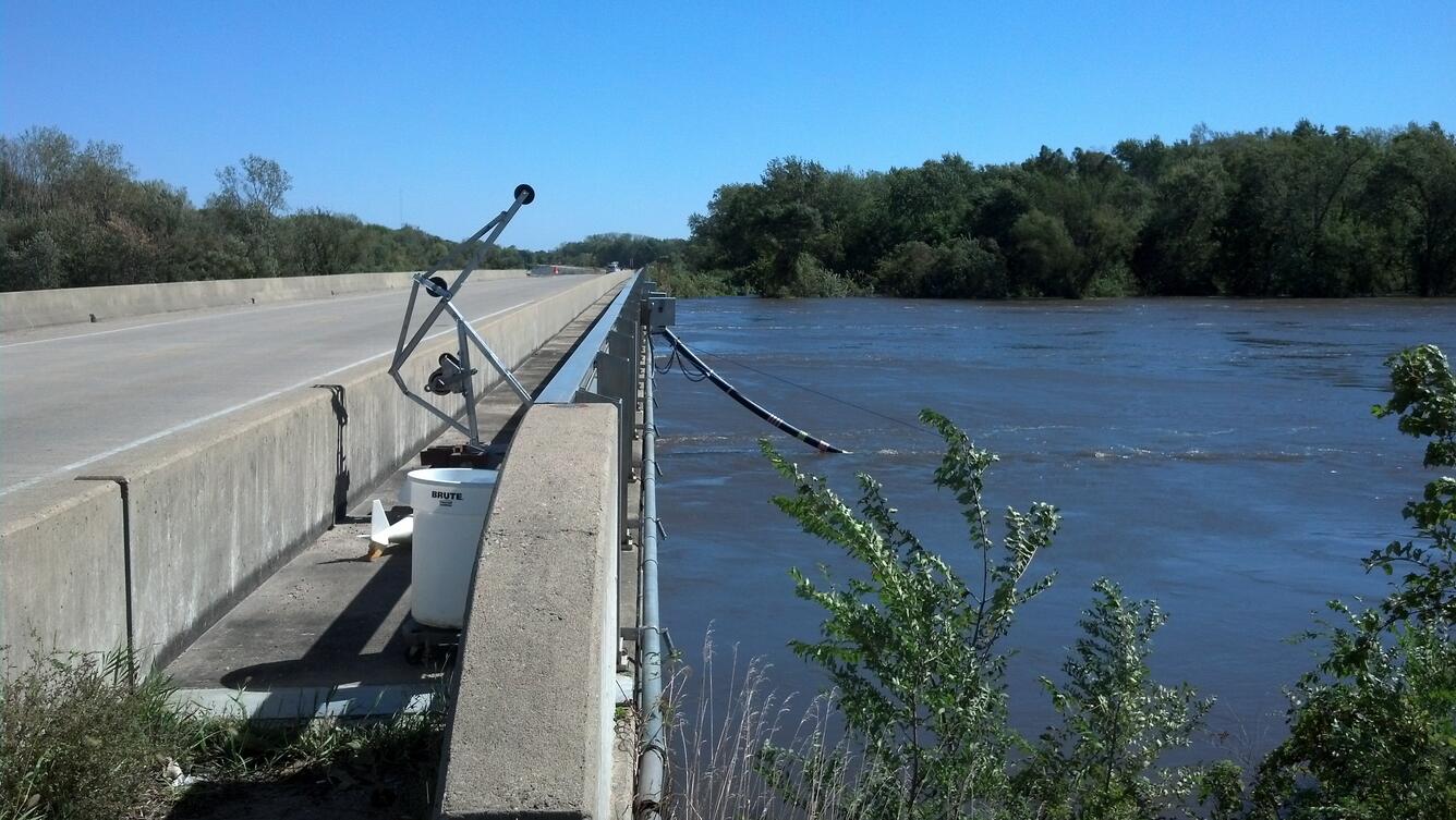 Cedar River at Palo, Iowa