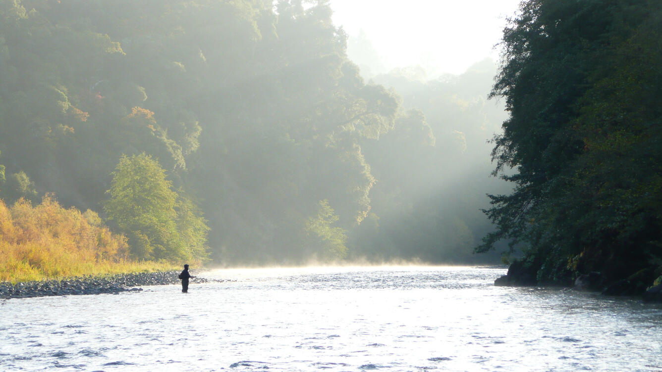 Sunrise on the Trinity River