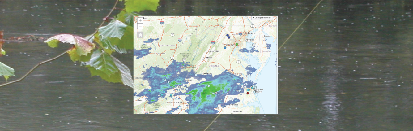 Virginia and West Virginia Precipitation Maps