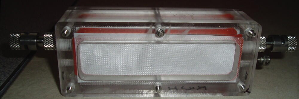 Bacteria contained in filter chambers placed in downgradient observation wells were exposed to sulfamethoxazole for 30 days as i