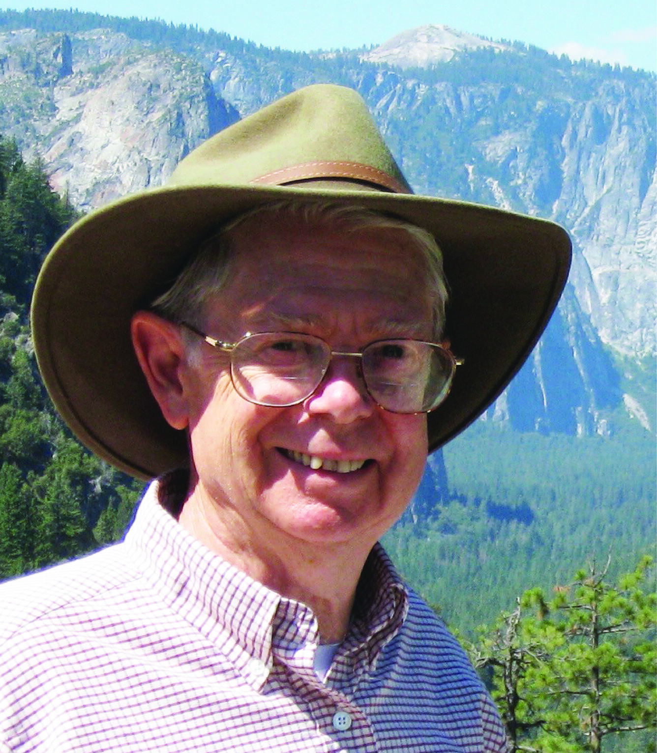 Carl Wentworth in a mountainous setting