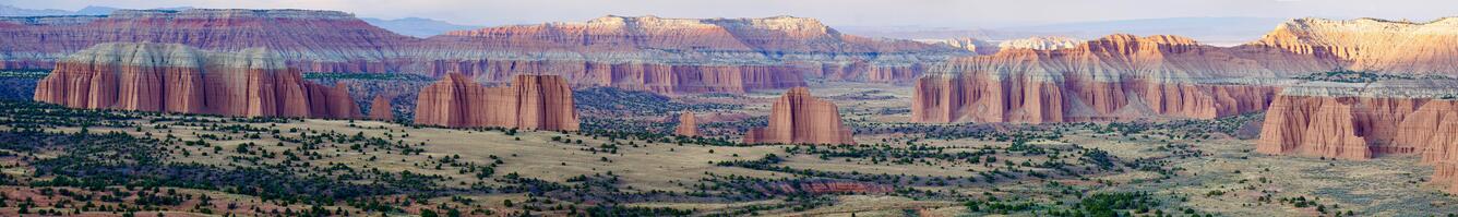 Cathedral Valley in Capital Reef National Park 