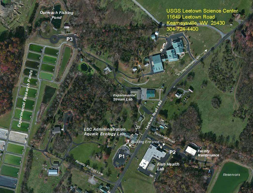Center Headquarters, Fish Health Lab and Aquatic Ecology Lab