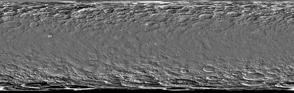 Global Mosaic of Ceres taken during Dawn Mission