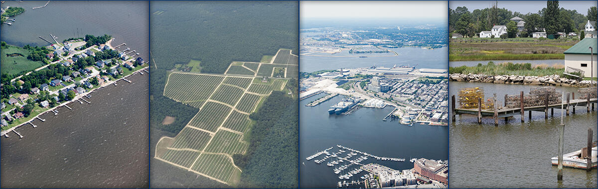 Varied Chesapeake Bay landscapes