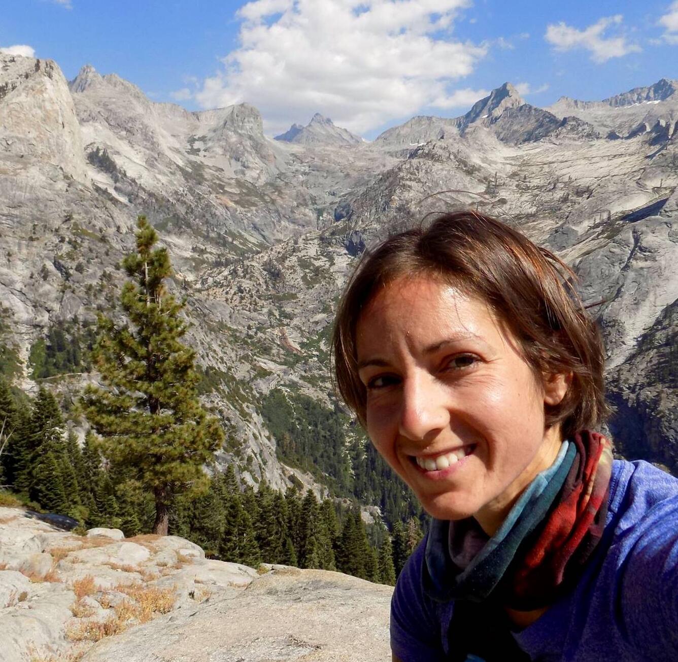 A photo of WERC biologist Christina Aiello.