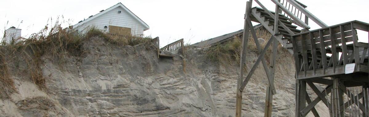 Coastal erosion 