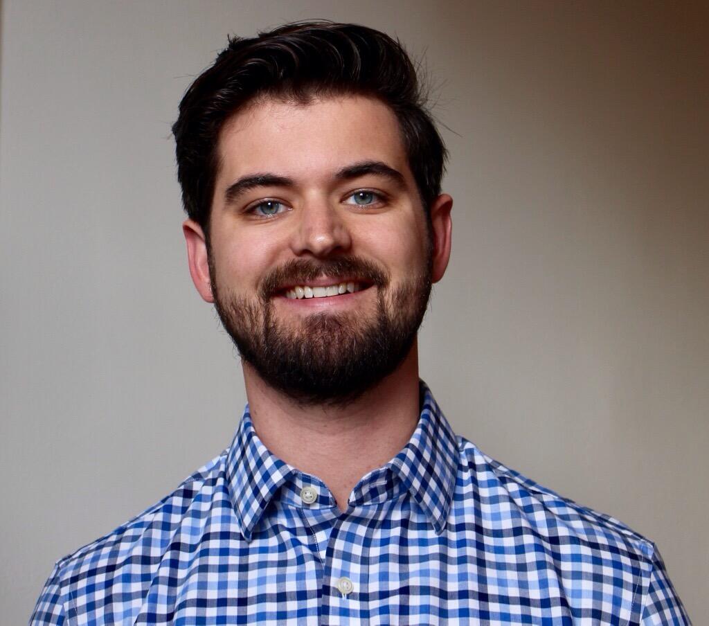 Photo of hydrologist, Collin Lawrence