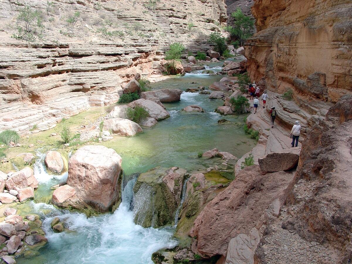 This is a photo of Havasu Creek.