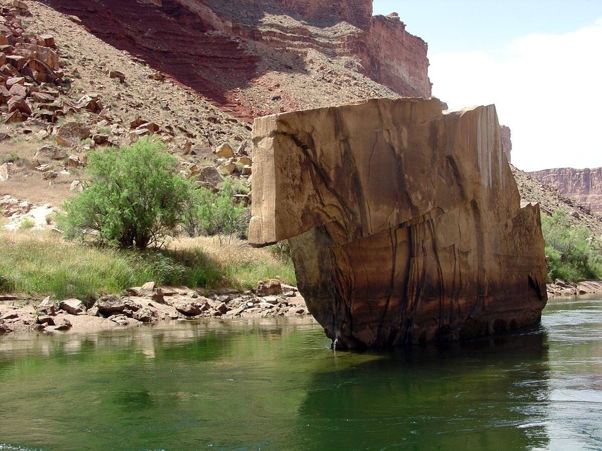 This is a photo of Ten Mile Rock.