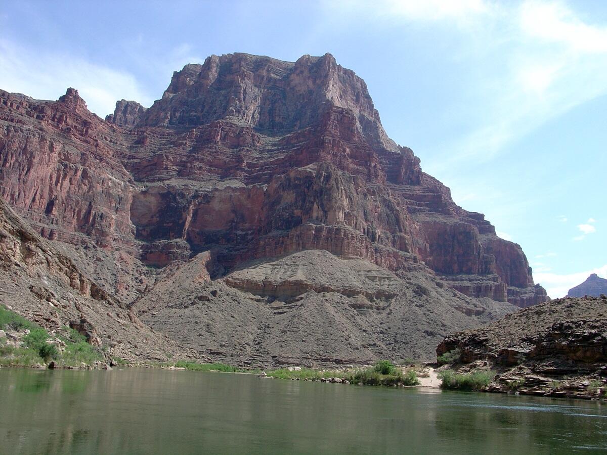 This is a photo of the mouth of the Little Colorado River canyon.