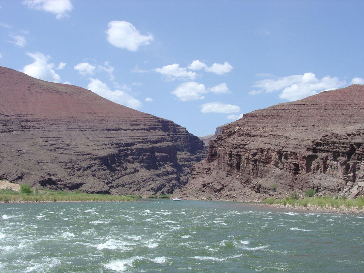 This is a photo of Nevills Rapid.