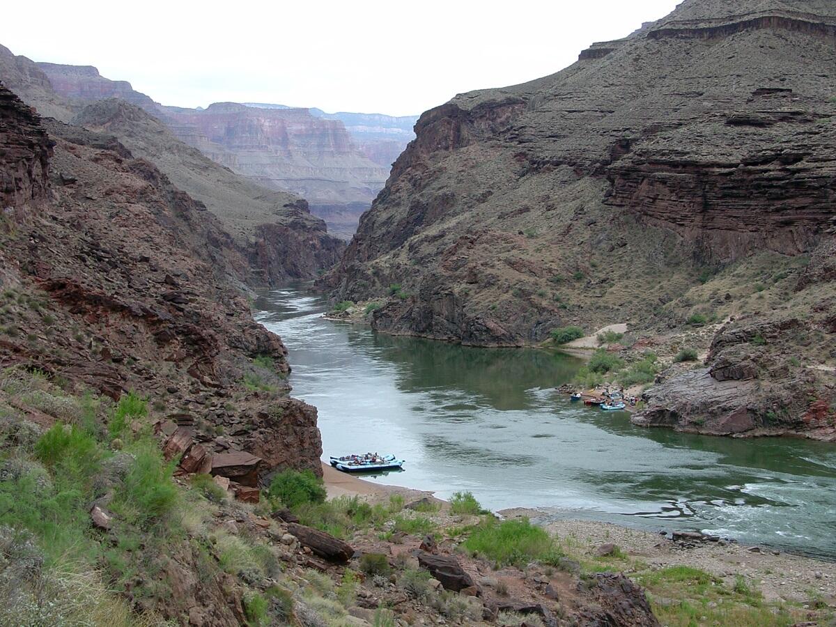 This is a photo of the Little Granite Gorge.