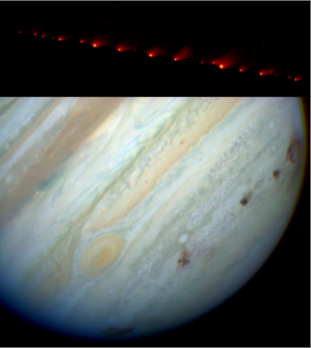 Comet Shoemaker-Levy 9_ Jupiter