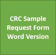 CRC Sample Request Form Word Version