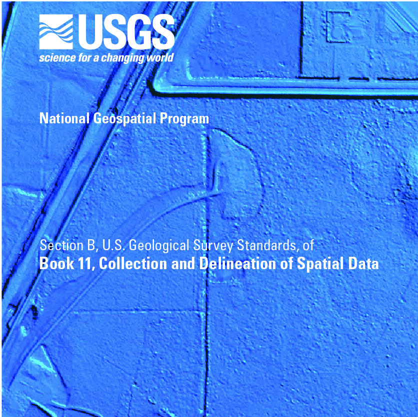 Cover page of a National Geospatial Program specification publication