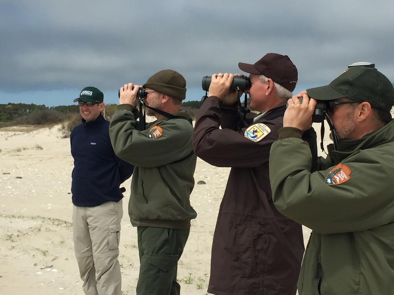 Image of USGS  staff and partners