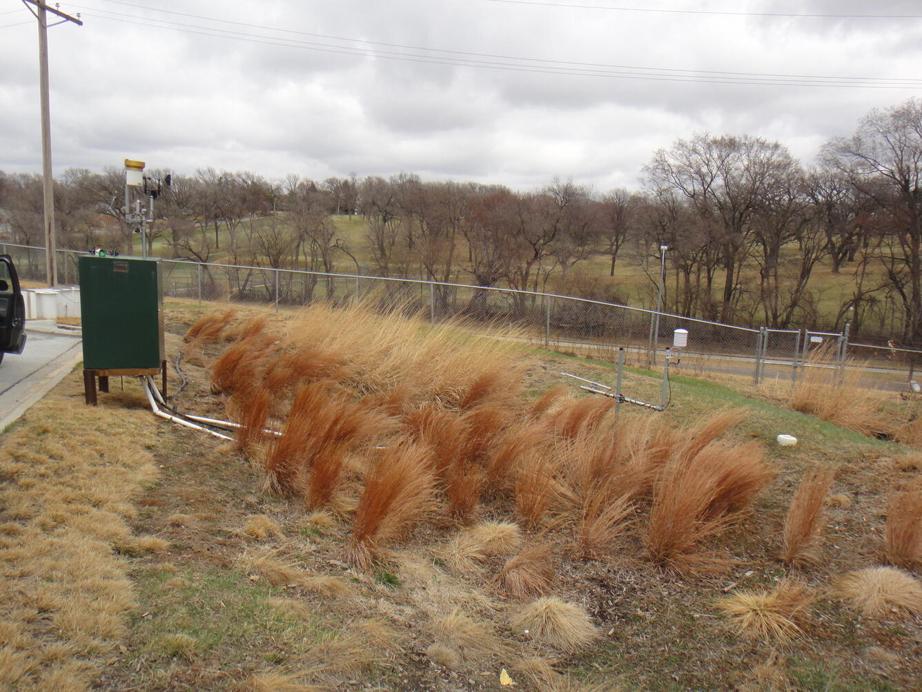 Bioretention cell at the Douglas County Health Center, Nebraska