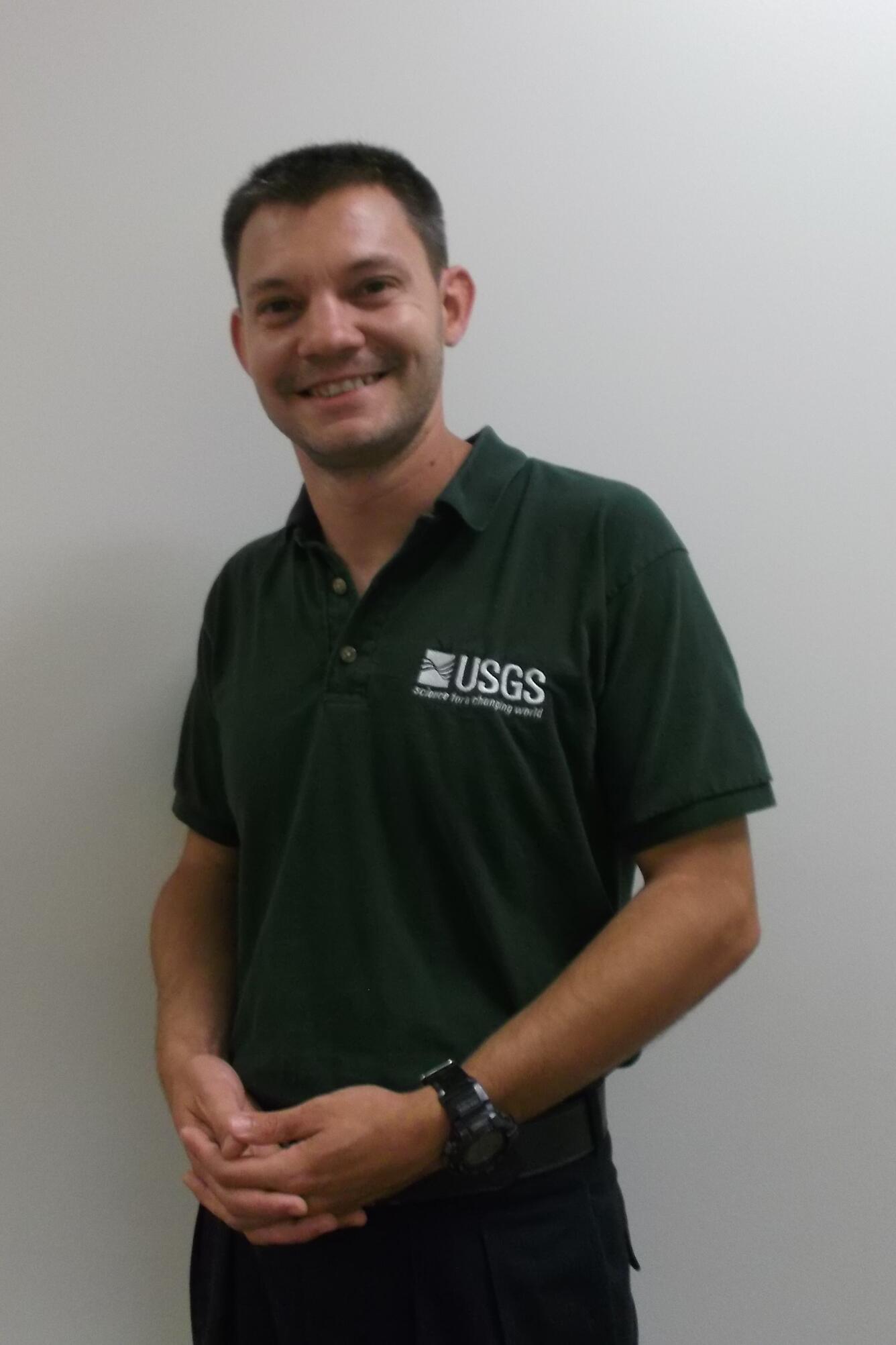 Photo of Hydrologic Technician in the office