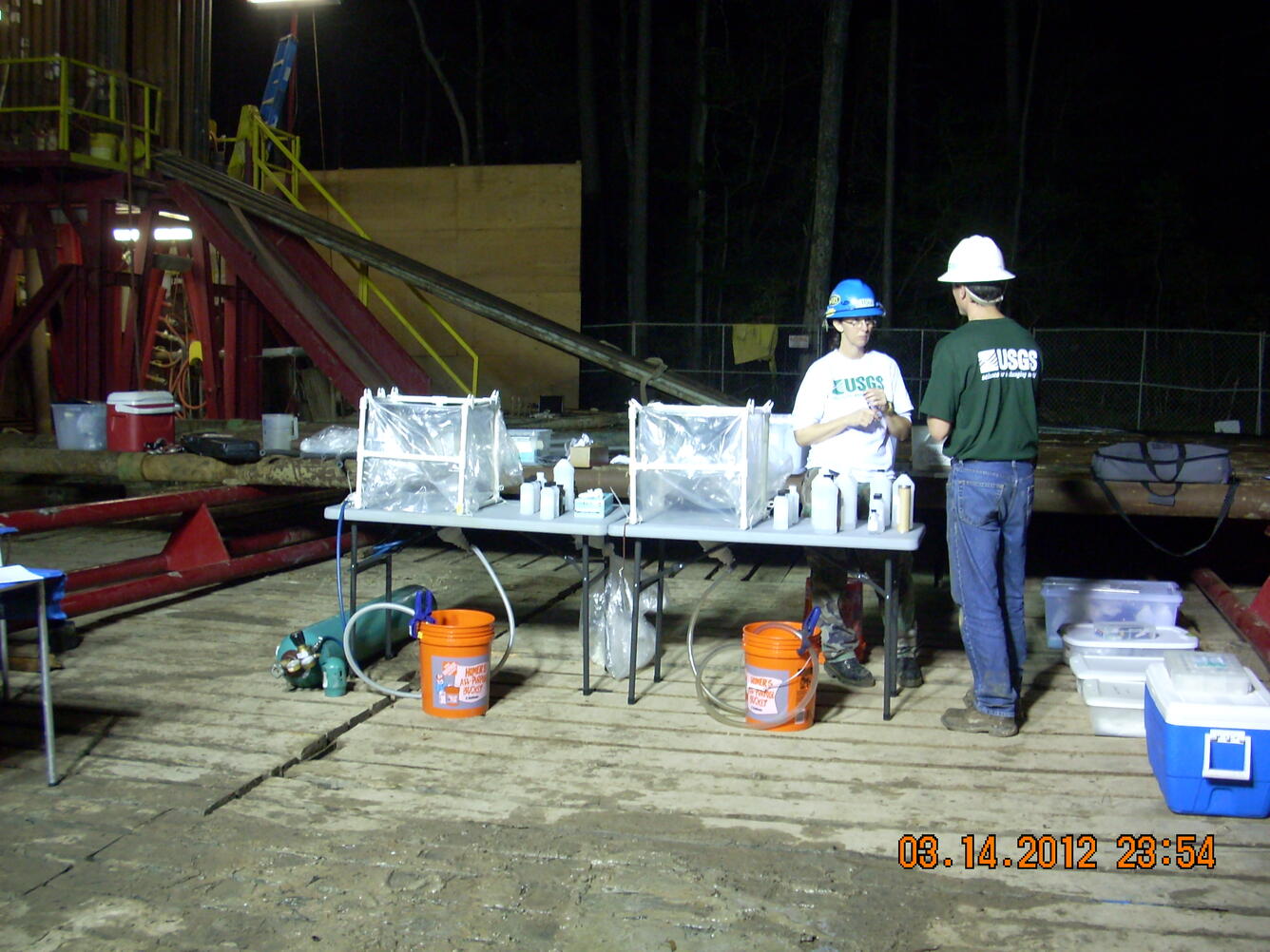 Catahoula sampling