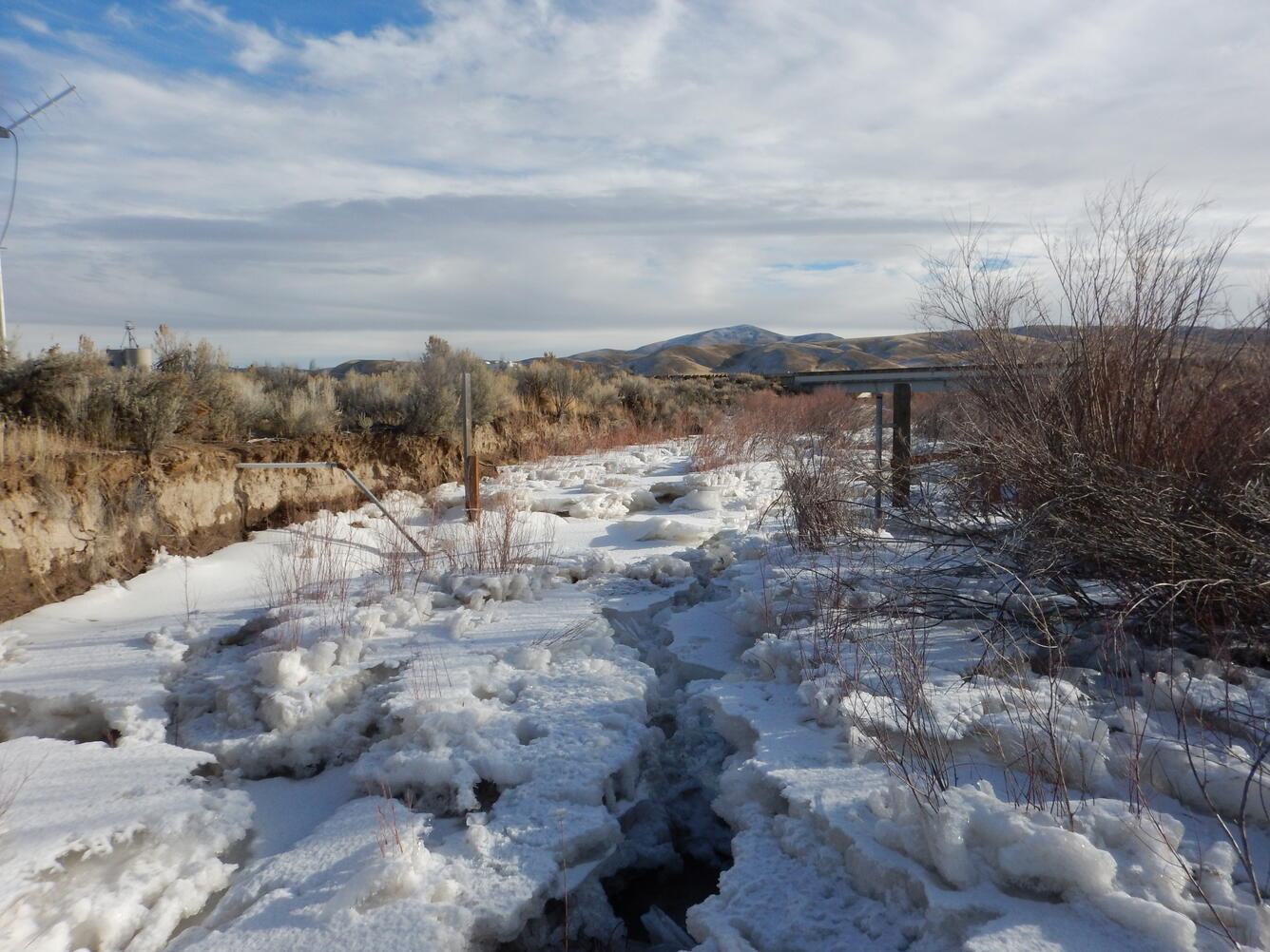 Susie Creek at Carlin, Nevada